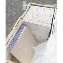 Travertin 40x40 premier choix Light
